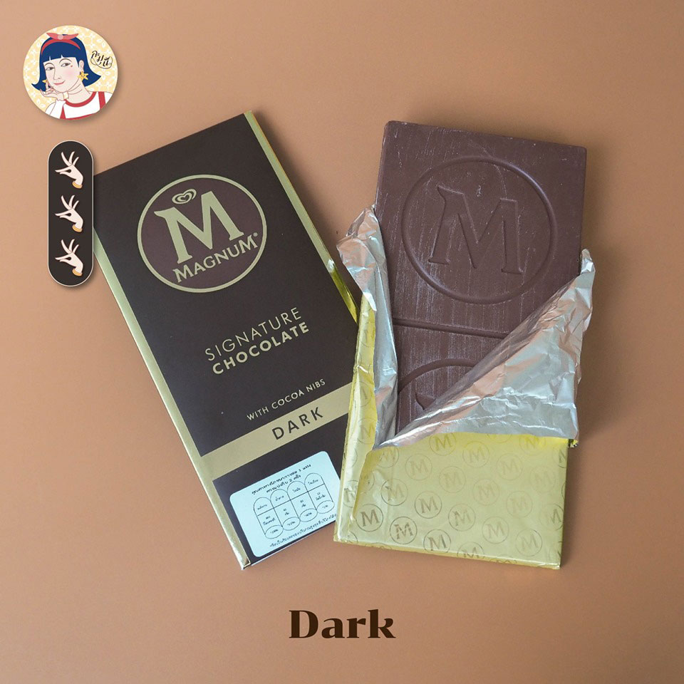 ละมุนี_Magnum Chocolate Bar รส Dark