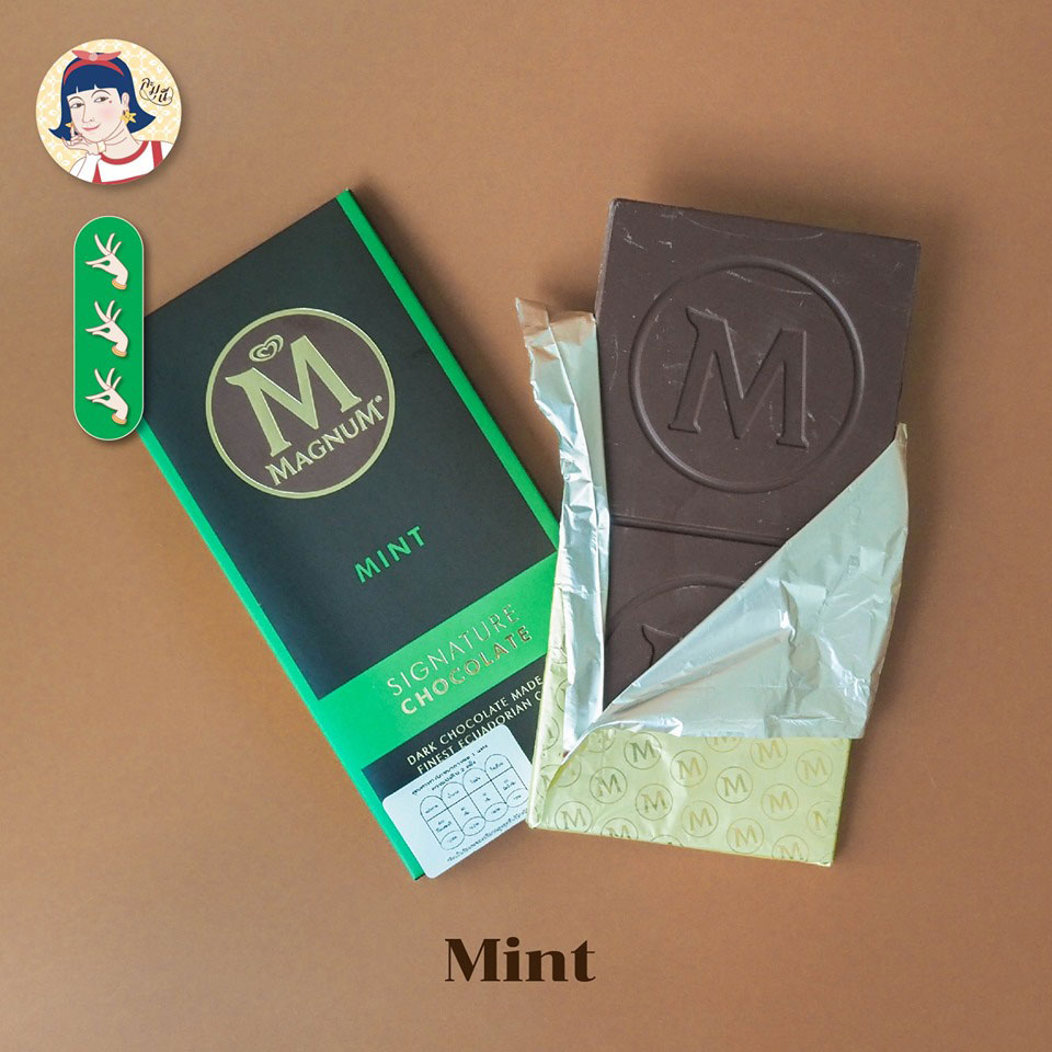 ละมุนี_Magnum Chocolate Bar รส Mint