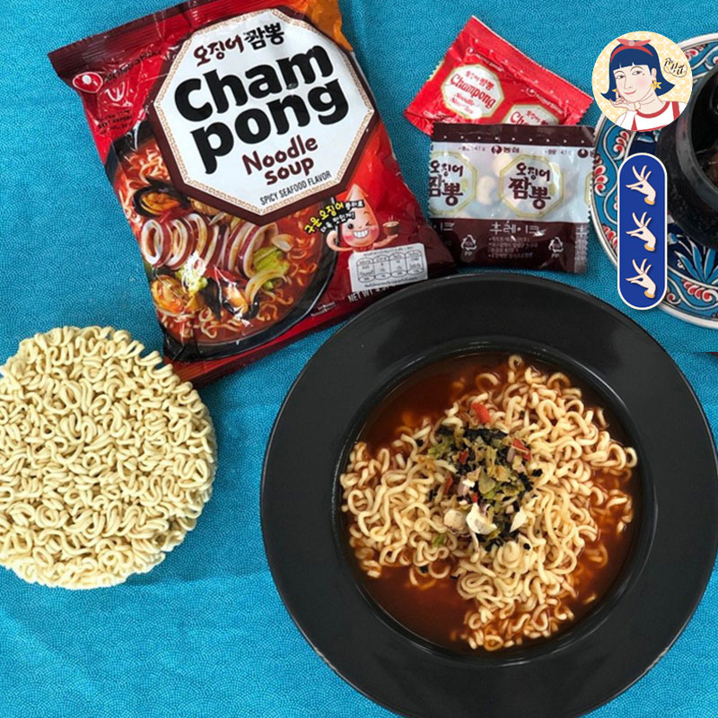 ละมุนี_NONGSHIM รสปลาหมึก