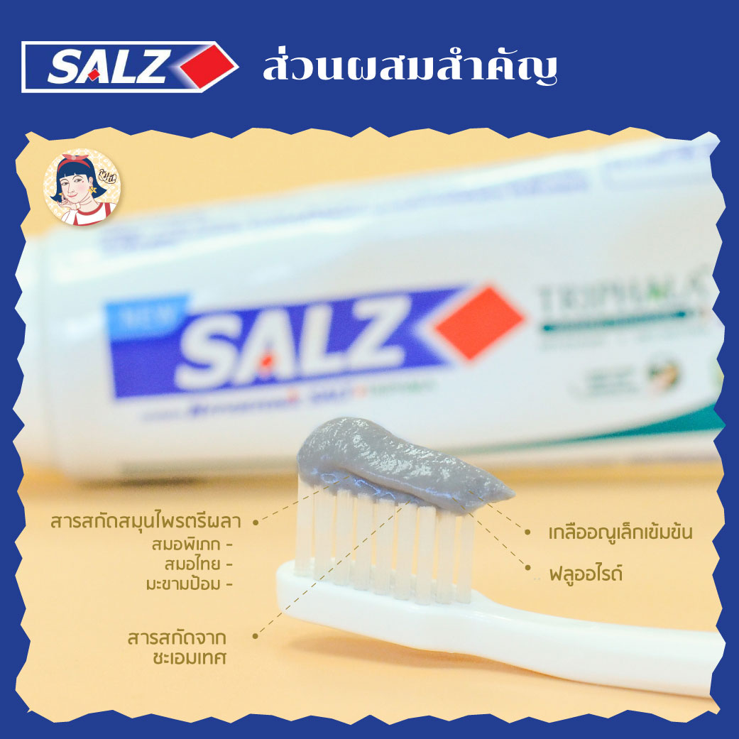 Salz ส่วนผสม