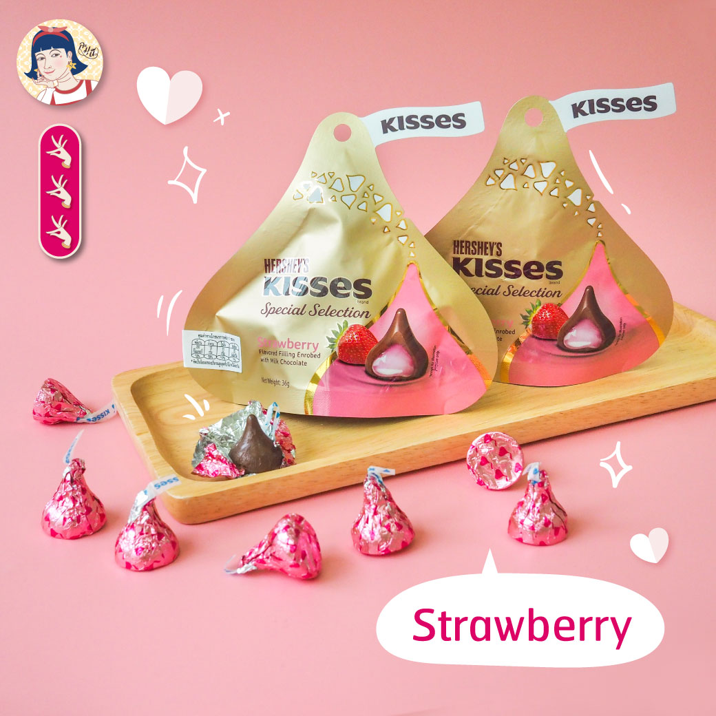 Hershey's Kisses Strawberry