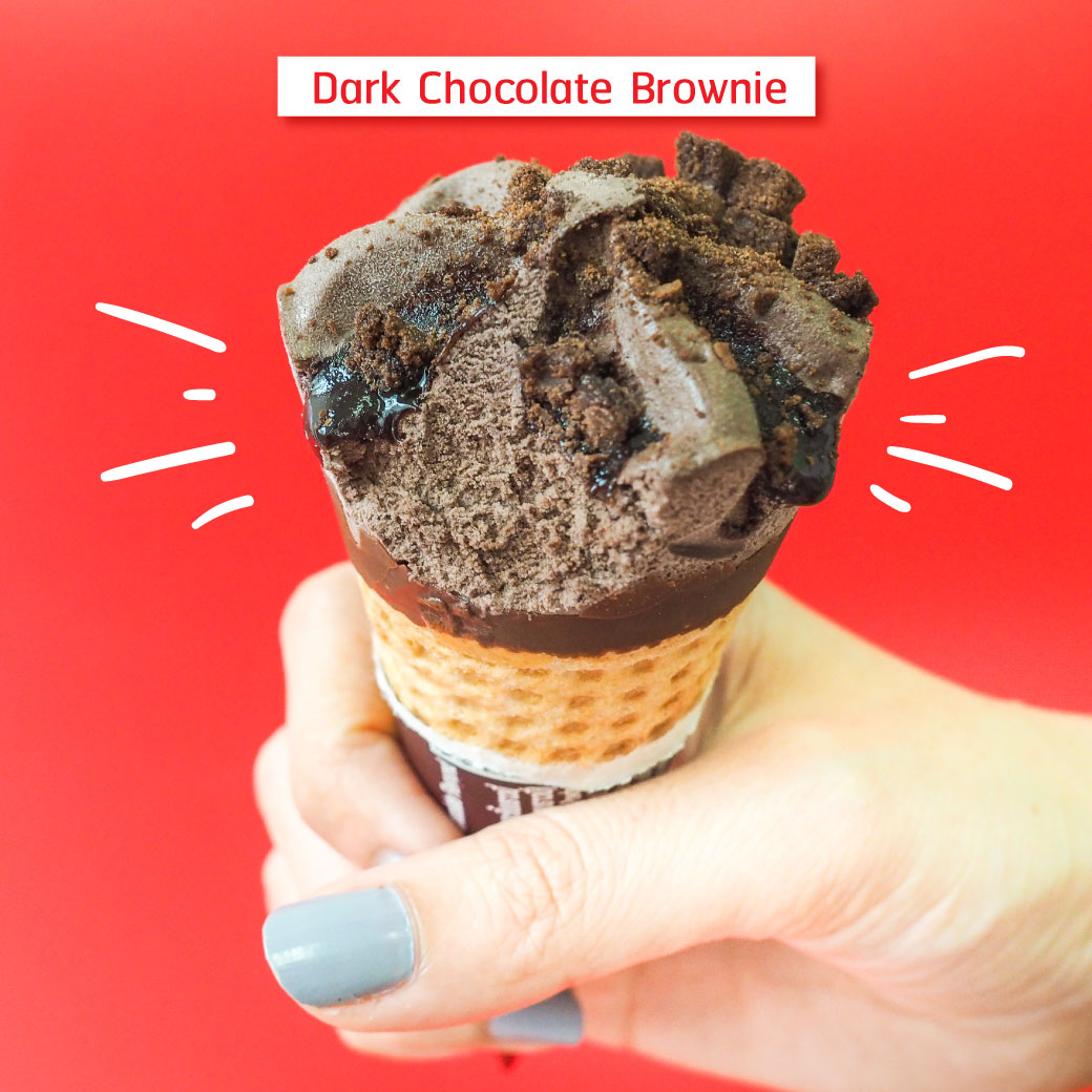 Cornetto Dark Chocolate Brownie